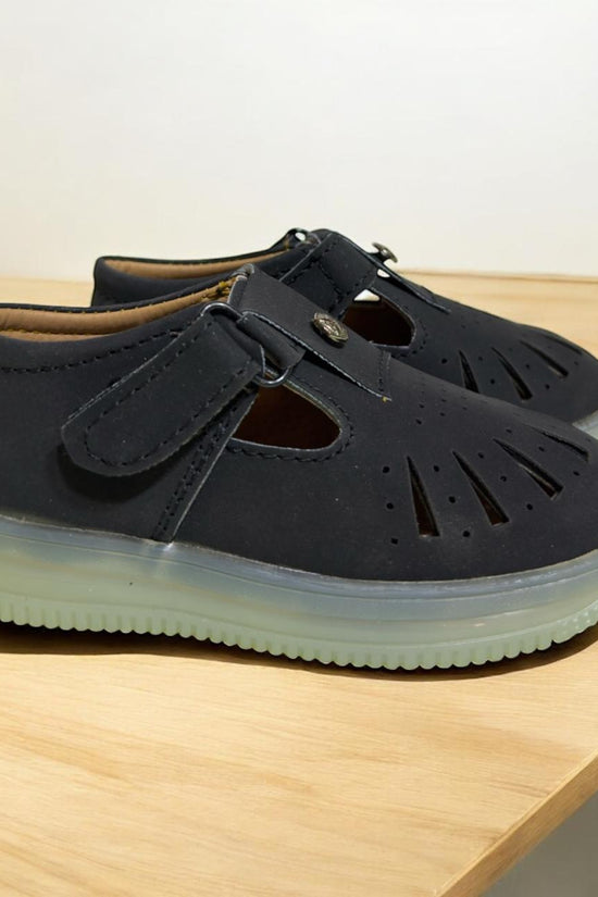 Black Comfy Sandal With Light (1-3 Years)