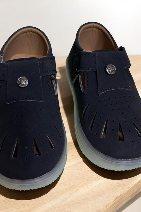 Black Comfy Sandal With Light (1-3 Years)