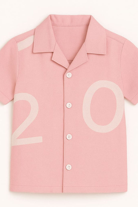 Pink Nunbers Co-ords Set-Unisex (3-14 Years)