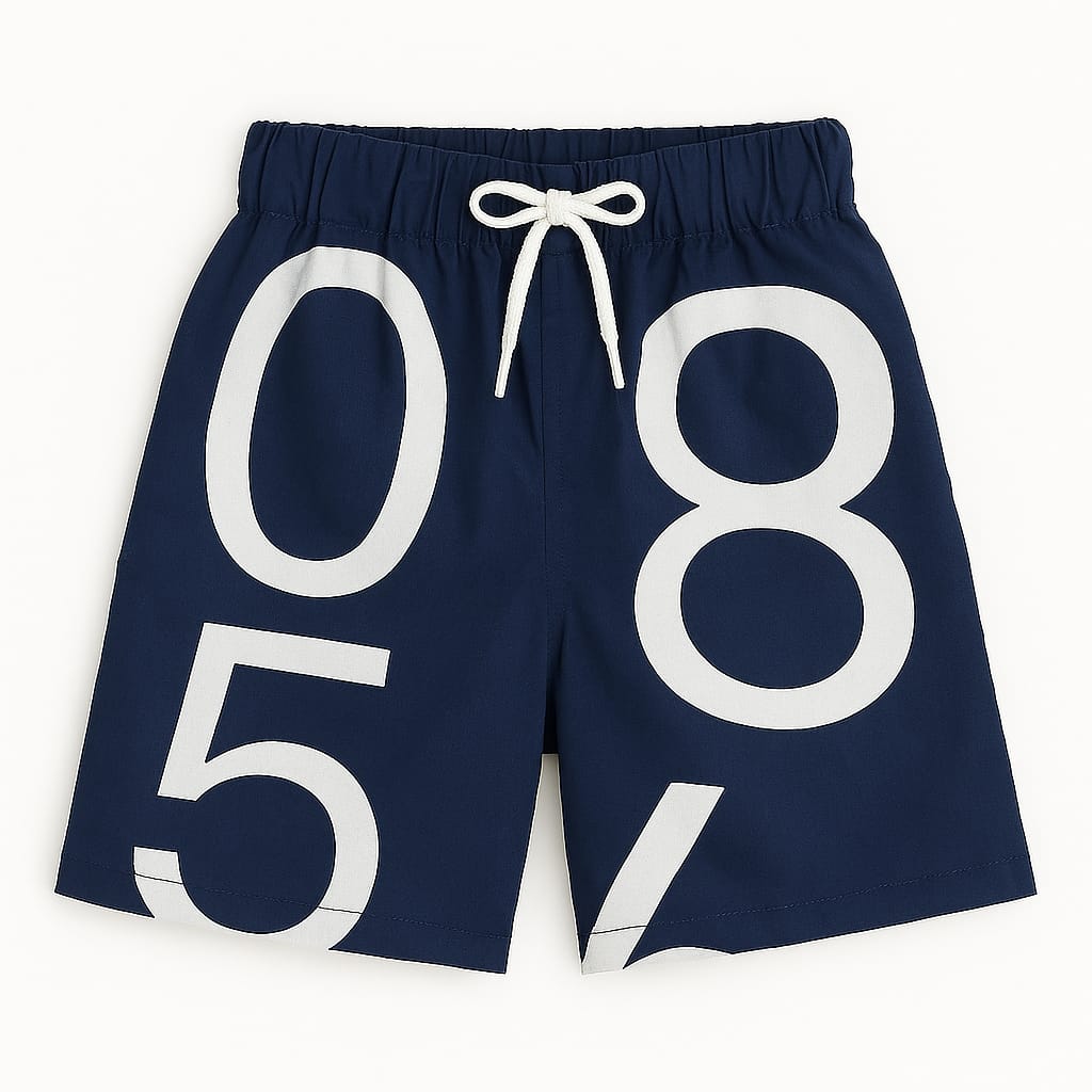 Blue Numbers Co-ords Set-Unisex (3-12 Years)