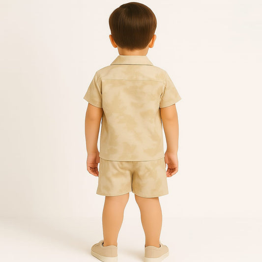 Tan Co-ords Set-Unisex (3-9 Years)
