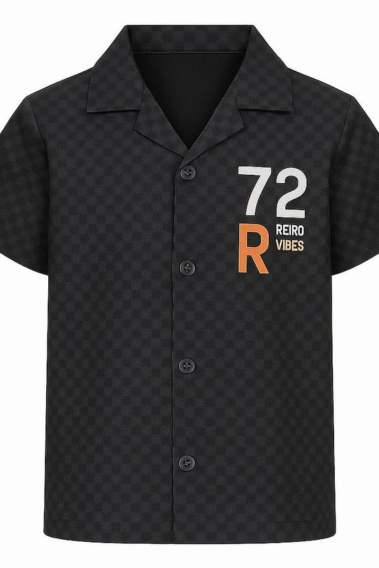Black Co-ords Set-Unisex (8-12 Years)