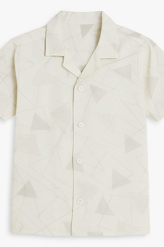 Royal Grey Lines Co-ords Set-Unisex(8-12 Years)