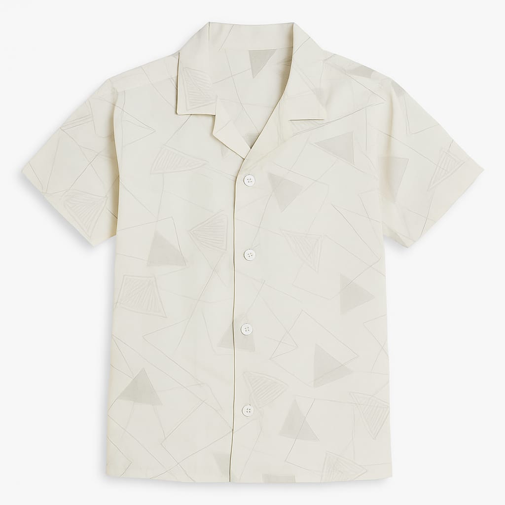 Royal Grey Lines Co-ords Set-Unisex(8-12 Years)