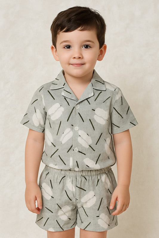 Grey Spring Co-ords Set (3-12 Years)