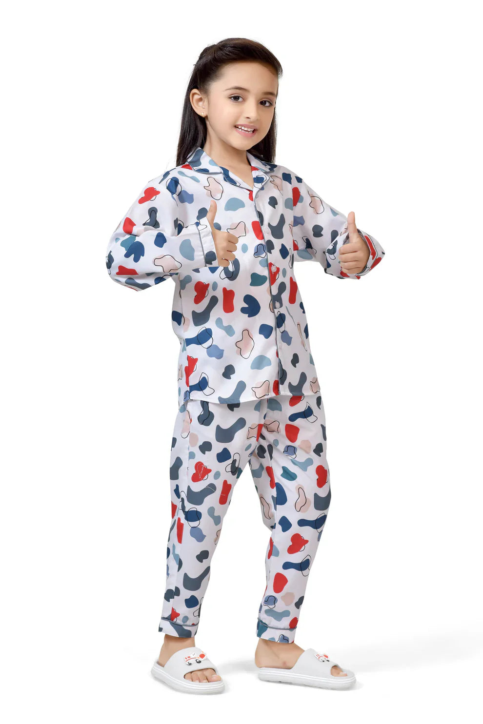 Organic Cotton Multi Patch Night Suit