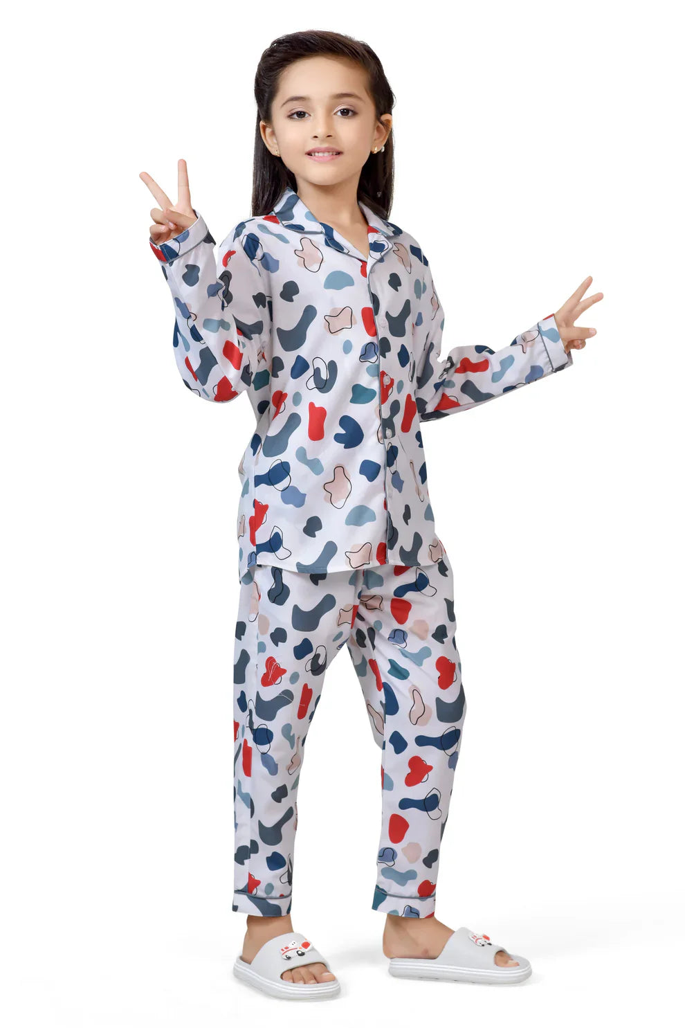 Organic Cotton Multi Patch Night Suit