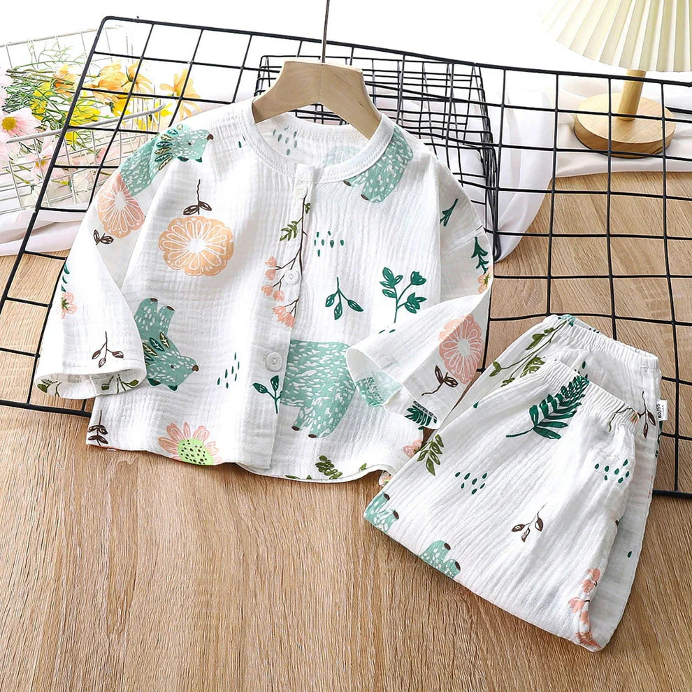Organic Cotton Floral Co-ords Set