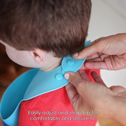 100% Silicone Bib - BPA Free