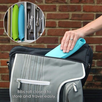 100% Silicone Bib - BPA Free